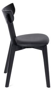 Černé jídelní židle z dubového dřeva Arch - Bonami Essentials
