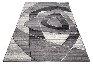 Makro Abra Moderní kusový koberec CHEAP K858A tmavě šedý Rozměr: 200x300 cm