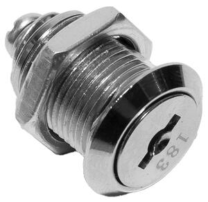 Kruhový zámek do kovové šatní skříně, 31x18 mm