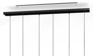 Eglo 901926 - Lustr na lanku ARISCANI 10xE27/60W/230V černá/béžová/kouřová