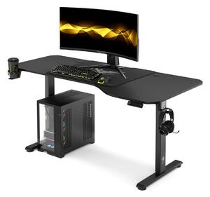 Výškově Nastavitelný Pracovní Stůl Diablo X-Tensio 1600 Černý | Diablo Chairs
