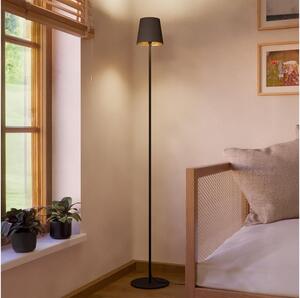Eglo 901111 - Stojací lampa FIORANA 1xE14/7,5W/230V černá/hnědá
