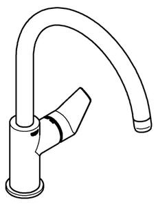 GROHE 30529001 - Dřezová baterie START EDGE lesklý chrom