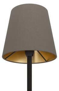 Eglo 901111 - Stojací lampa FIORANA 1xE14/7,5W/230V černá/hnědá