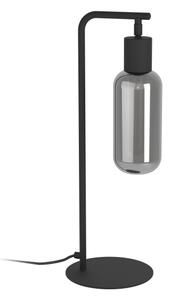 Eglo 901007 - Stolní lampa MAIONE 1xE27/4W/230V černá/kouřová