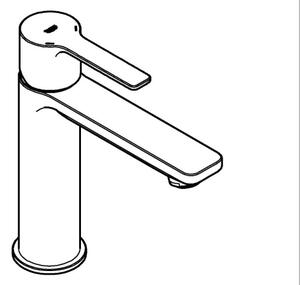 GROHE 23106DC1 - Umyvadlová baterie LINEARE DN 15 nerez