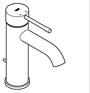 GROHE 23589001 - Umyvadlová baterie ESSENCE velikost S lesklý chrom