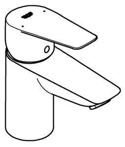 GROHE 23773001 - Umyvadlová baterie START EDGE velikost S lesklý chrom