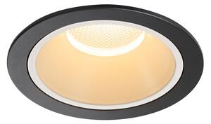 LA 1004013X VÝPRODEJ VZORKU - NUMINOS® DL XL vnitřní LED zápustné stropní svítidlo černá/bílá 3000 K 40° - BIG WHITE (SLV)