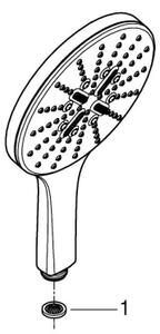 GROHE 26590000 - Ruční sprcha RAINSHOWER SMARTACTIVE pr. 150 mm lesklý chrom