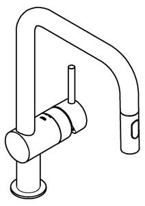 GROHE 32322002 - Dřezová baterie A lesklý chrom