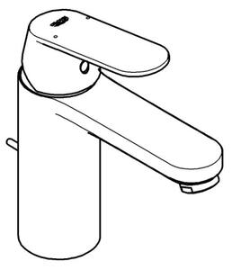 GROHE 23325000 - Umyvadlová baterie EUROSMART COSMOPOLITAN velikost M chrom