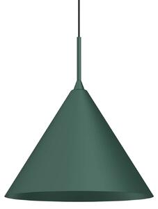 Závěsné svítidlo Capital, zelené, 1 světlo, Ø 32 cm, GX53