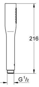 GROHE 27458000 - Ruční sprcha VITALIO GET STICK 216 mm lesklý chrom