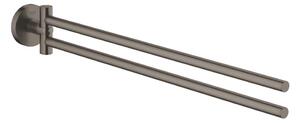 GROHE 40371AL1 - Držák na ručníky ESSENTIALS 439 mm grafit