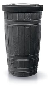 Sud na dešťovou vodu WOODCAN černý 265l