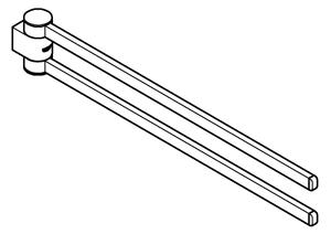 GROHE 41063000 - Držák na ručníky SELECTION 441 mm lesklý chrom