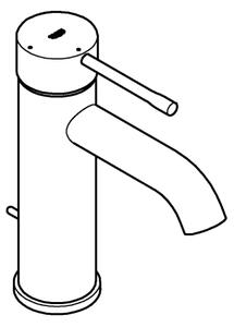 GROHE 23591001 - Umyvadlová baterie ESSENCE velikost S lesklý chrom