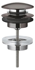 GROHE 65807A00 - Odpadová souprava s uzávěrem pro umyvadla s přepadem grafit
