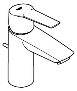 GROHE 242092432 - Umyvadlová baterie QUICKFIX START 165 mm černá