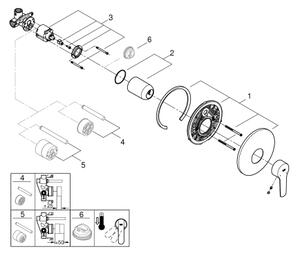 GROHE 32590002 - Sprchová baterie START lesklý chrom