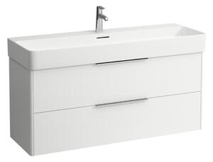 Koupelnová skříňka pod umyvadlo Laufen Base 118x52,5x39 cm bílá lesk H4024721102611