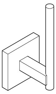 GROHE 40979DC0 - Držák rezervního toaletního papíru START CUBE lesklý chrom