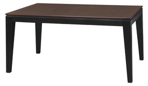 Szynaka Jídelní rozkládací stůl Fuego z masivu 160/240 cm dub Antik/černý