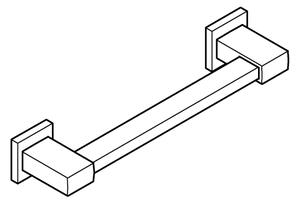GROHE 410942430 - Vanové madlo START CUBE 354 mm černá