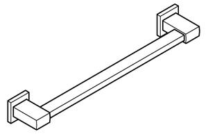 GROHE 41095DC0 - Vanové madlo QUICKFIX START CUBE 504 mm bambus/hnědá