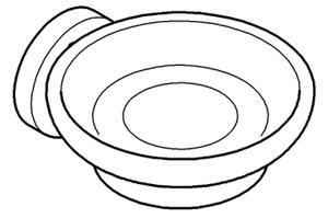 GROHE 411932430 - Miska na mýdlo START černá