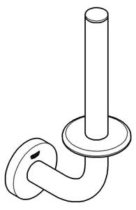 GROHE 411862430 - Držák rezervního toaletního papíru START 116 x 232 mm černá