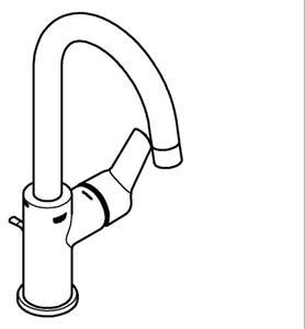 GROHE 24203002 - Umyvadlová baterie START velikost L lesklý chrom