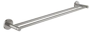GROHE 41203DC0 - Dvouramenný držák na ručníky START 654 mm nerez