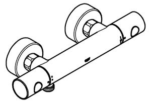 GROHE 34773000 - Termostatická sprchová baterie PRECISION GET DN 15 lesklý chrom