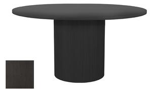LABEL51 Černý dubový jídelní rozkládací stůl Oliva 150-200 cm