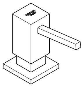 GROHE 40535GN0 - Dávkovač mýdla COSMOPOLITAN 500 ml zlatá