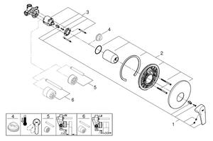 GROHE 29116000 - Sprchová baterie START FLOW lesklý chrom