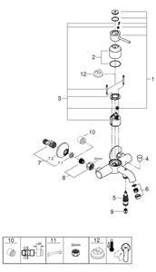 GROHE 23787000 - Vanová baterie START CLASSIC DN 15 lesklý chrom