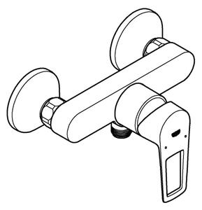 GROHE 23634001 - Sprchová baterie DN 15 lesklý chrom