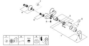 GROHE 23771000 - Sprchová baterie START FLOW lesklý chrom