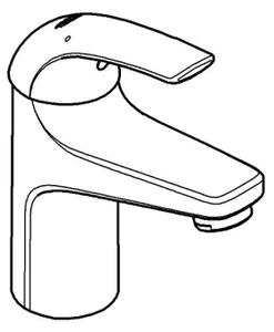 GROHE 32848000 - Umyvadlová baterie BAUCURVE lesklý chrom