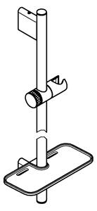 GROHE 26603000 - Sprchová tyč RAINSHOWER SMARTACTIVE 900 mm lesklý chrom