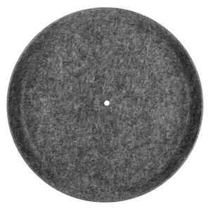 LA 1010403 GRIP! FLAT plstěné stínidlo Ø50 cm x 6, 2 cm, antracit - BIG WHITE (SLV)
