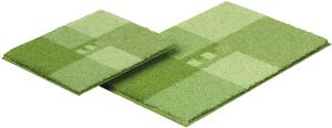 LineaDue MERKUR - Koupelnová předložka zelená Rozměr: víko,40x50 cm bez výřezu+50x80 cm