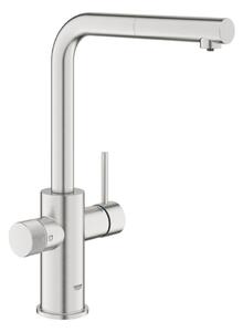 GROHE 30601DC0 - Dřezová baterie BLUE PURE s výsuvnou koncovkou nerez