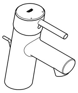 GROHE 32204001 - Umyvadlová baterie CONCETTO DN 15 lesklý chrom