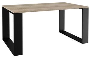 Moderní konferenční stolek dub sonoma/černý