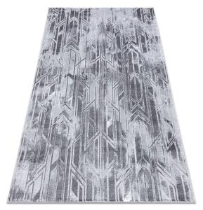 Koberce Łuszczów Moderní MEFE koberec B402 - Strukturální, dvě úrovně rouna tmavo-šedý 160x220 cm