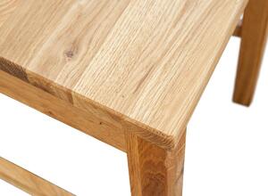 Dřevěná dubová jídelní židle Verto